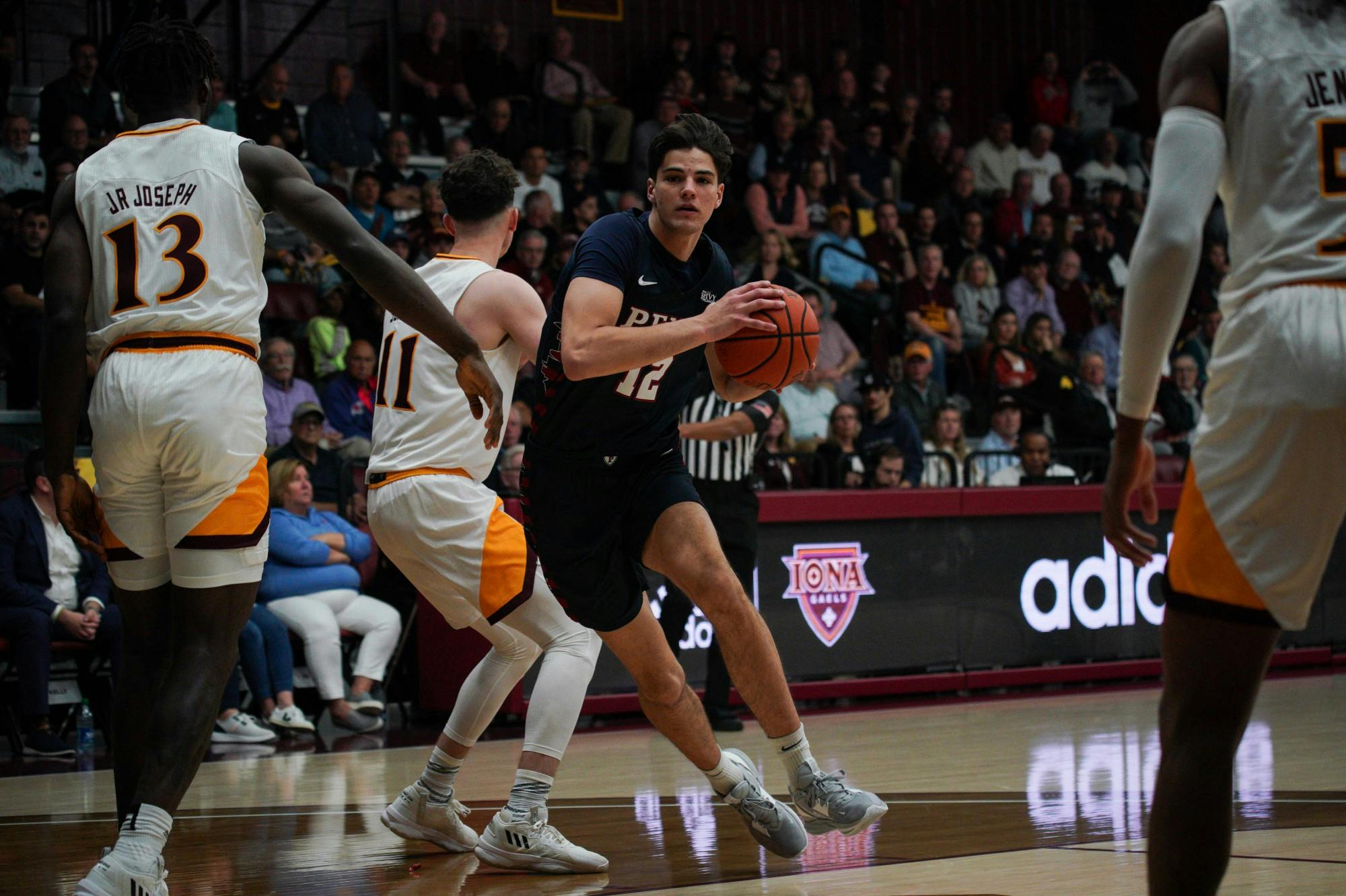 11-07-22 Men's Basketball vs Iona Gus Larson (Anna Vazhaeparambil)-01.jpg