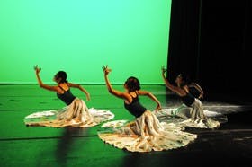 Students dance for charity