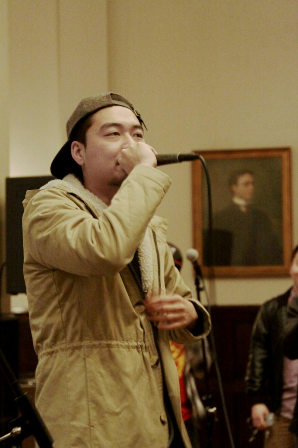 Dumbfoundead Q&A and performance