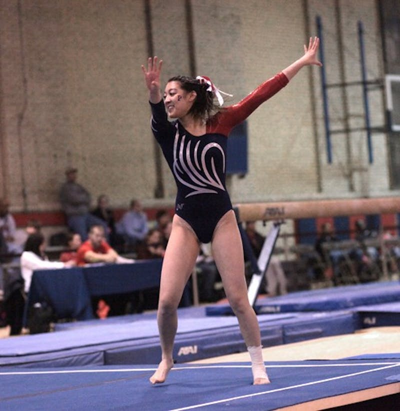 Penn gymnastics shows ups and downs at USAGs | The Daily Pennsylvanian