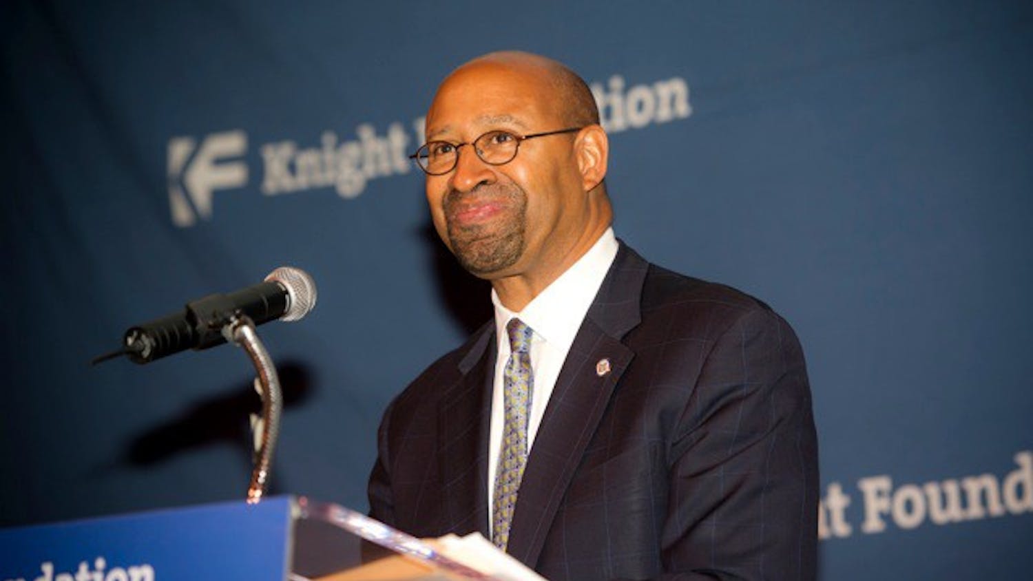 Michael Nutter was recently named a professor of professional practice in urban policy this semester at Columbia University’s School of International and Public Affairs. | Courtesy of Susan Beard/Wikimedia Commons