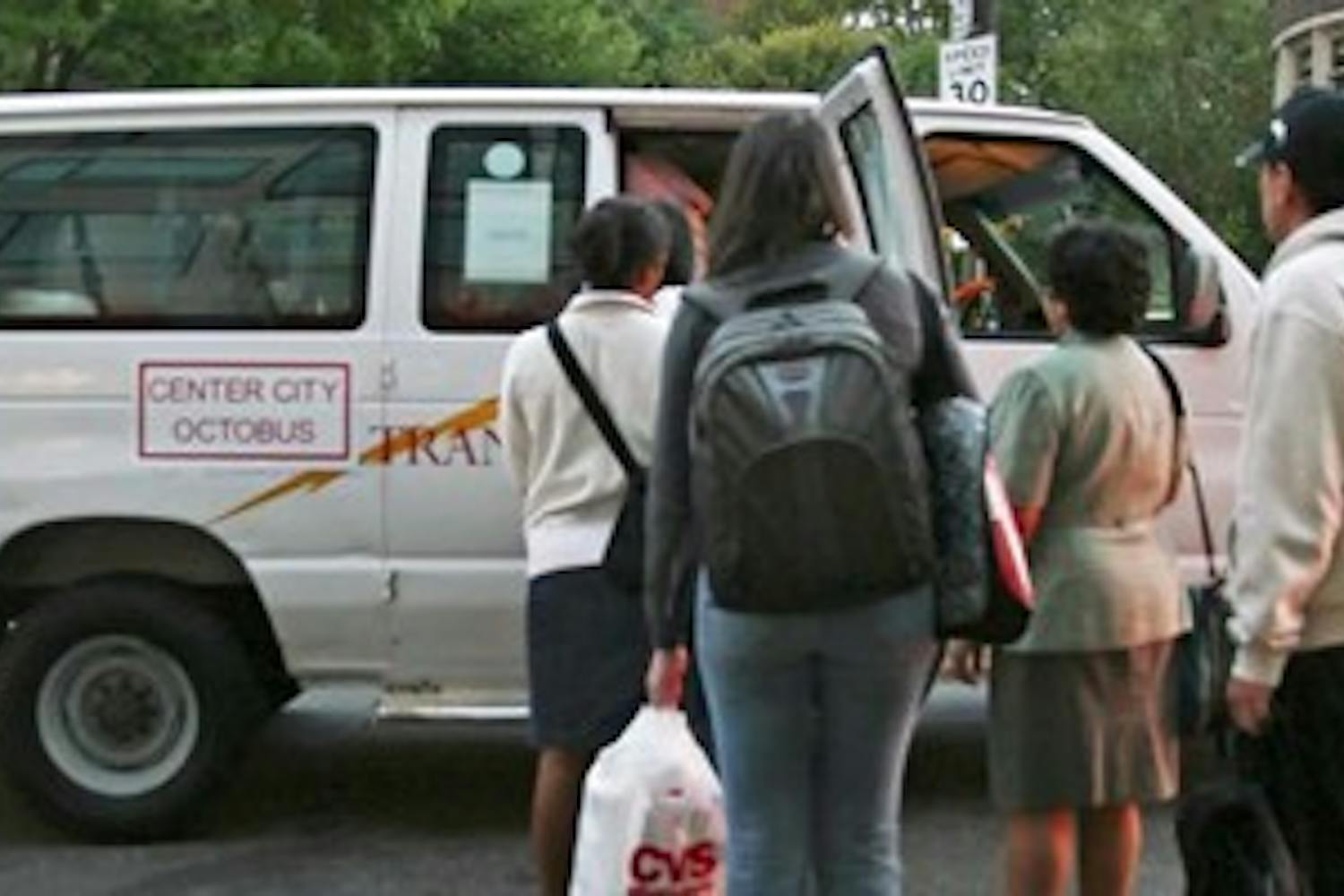 The wheels on the bus go to Center City and back