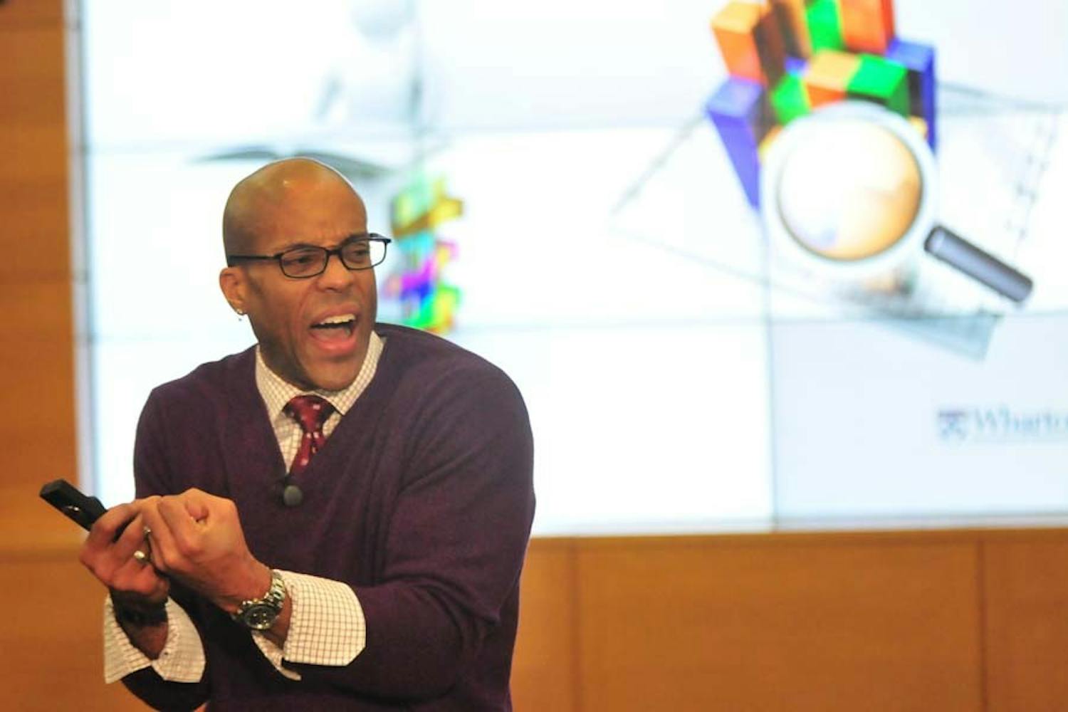 4th Annual BizTalks, a forum for the Wharton community to discuss game-changing ideas in business. Five Wharton professors gave brief presentations - in the style of TED Talks - on an idea or research topic.