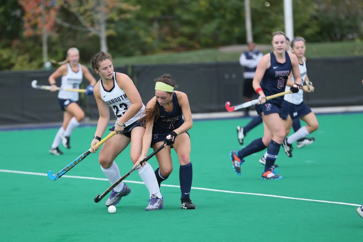 Women's Field Hockey v Monmouth. I think it was a 2-4 loss.
