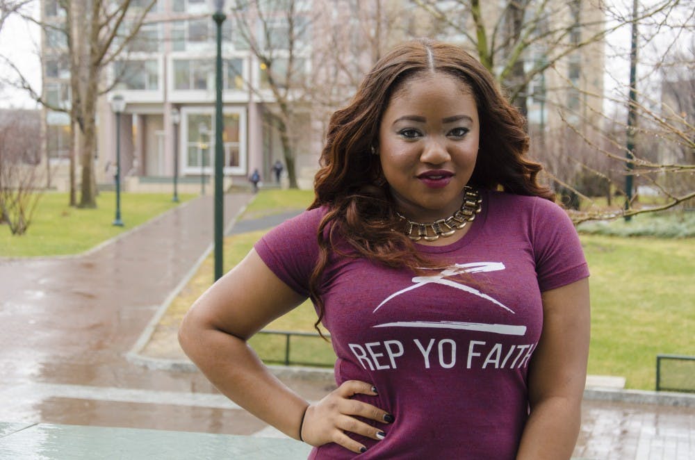 Jazmine Smith's clothing line is designed to express and share Christian messages in an accessible way.