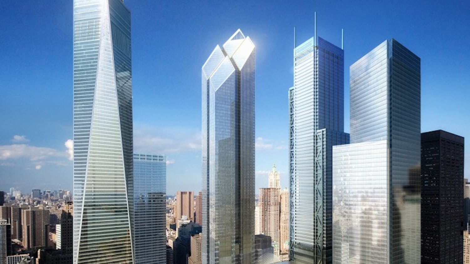 WTC Site Day, Silverstein Properties, New York, USA