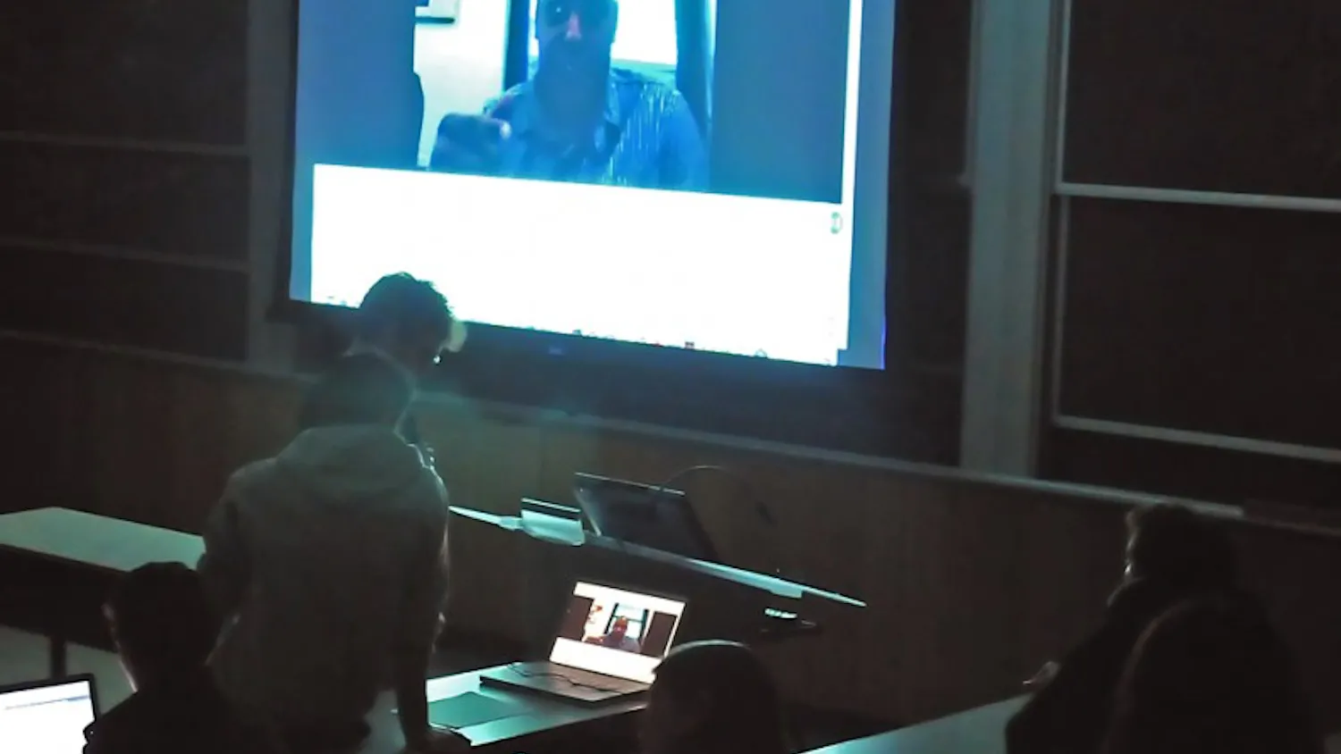 Social media entrepreneur vid-chats with Penn