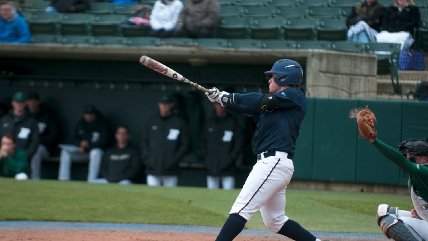 With Penn baseball a game out of first place in the Lou Gehrig Division approaching the midway point of the conference season, freshmen catcher Matt O'Neill and his .487 slugging percentage will be crucial if the Quakers want to break their 21-year title drought.