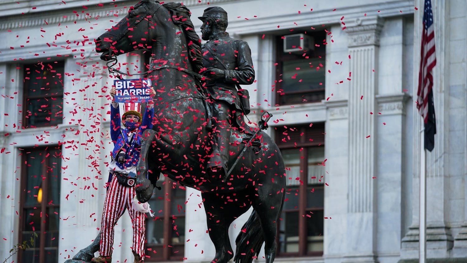 In Photos: Philadelphians rejoice in the streets as Pa. propels Biden to presidency