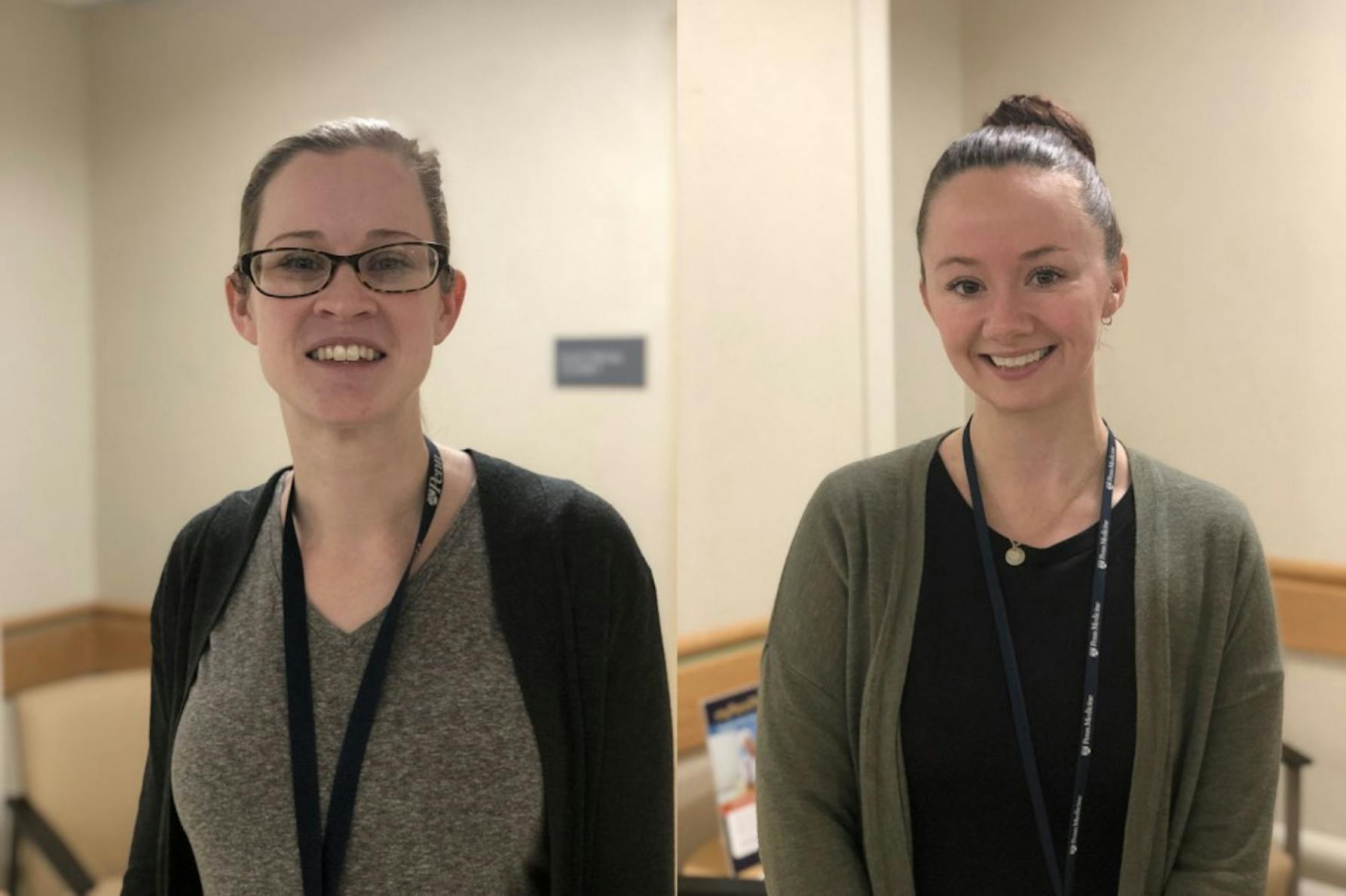 Sarah Wadsworth and Bridget Nolan-McKinney