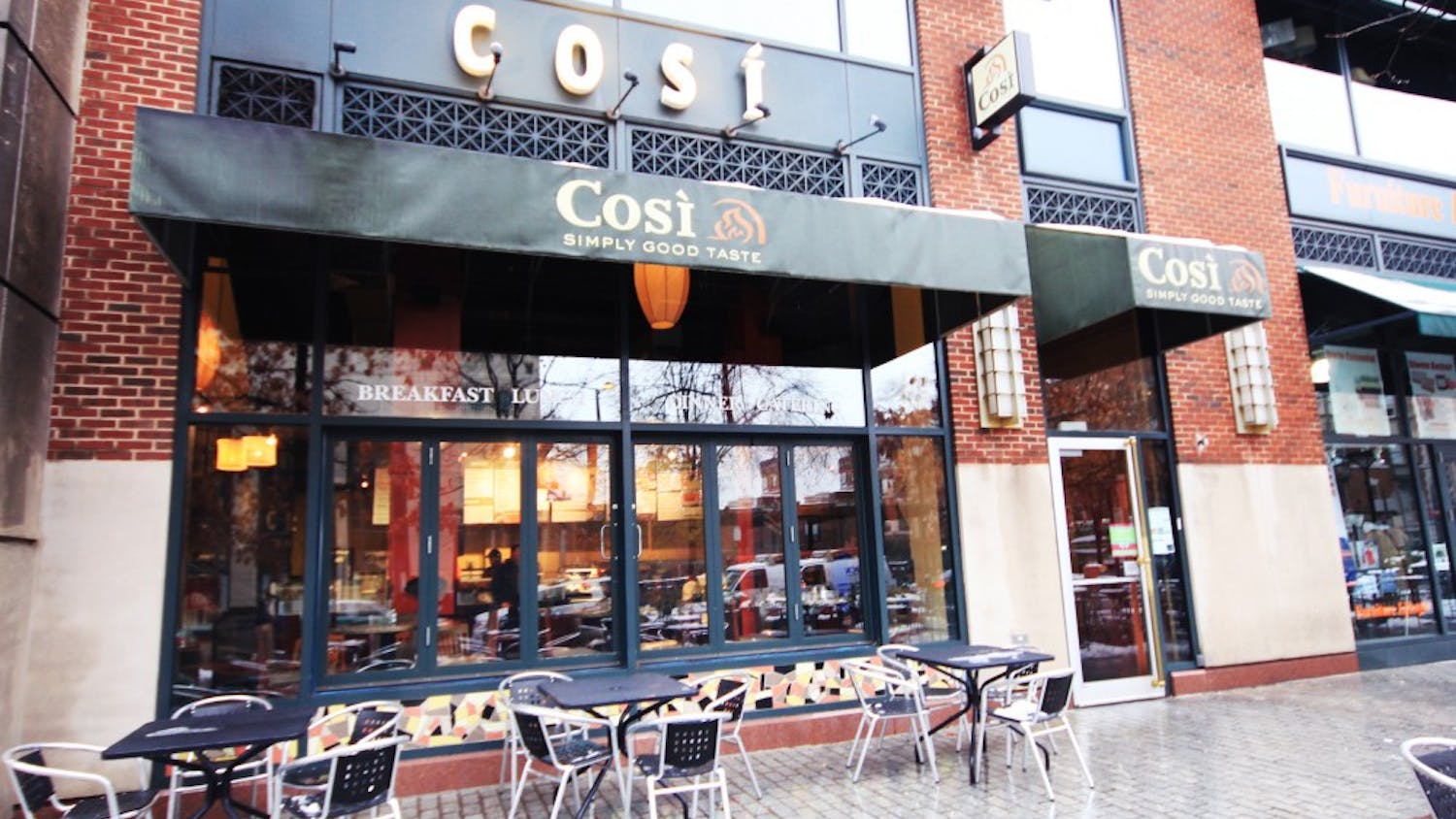 Ramon Martinez is charged with robbing two Cosi restaurants in Philadelphia, one one campus at 36th and Walnut Streets and one in Center City.