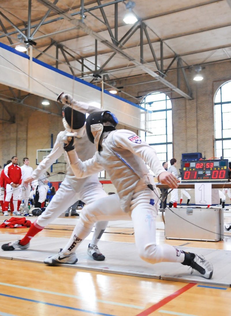 Penn fencing targeting the top The Daily Pennsylvanian