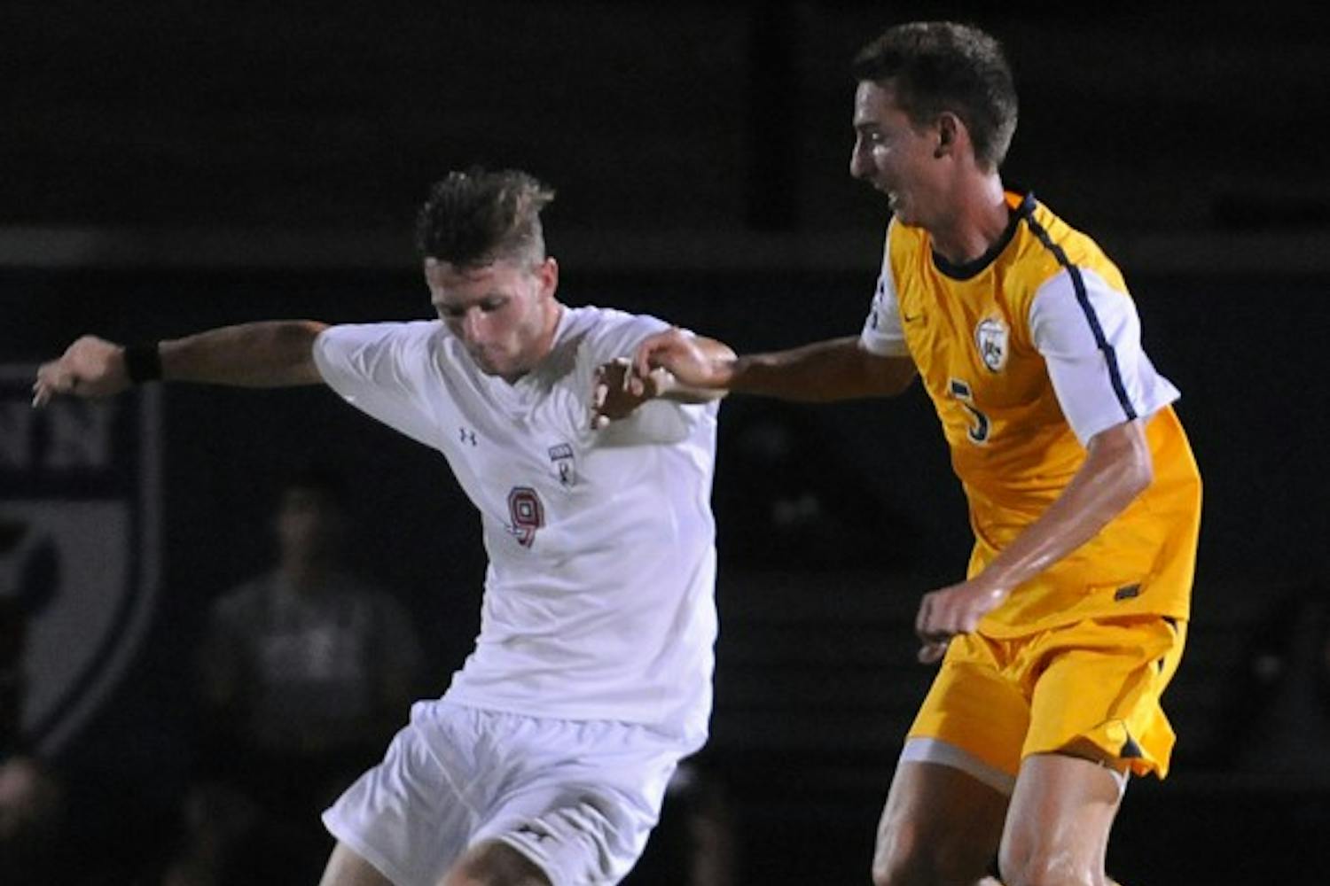 Men's Soccer vs. Drexel. Men's soccer wins 2 - 0 home at Rhodes Field