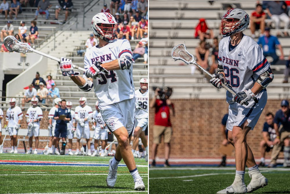 Penn men's lacrosse sees Sam Handley and Piper Bond selected in