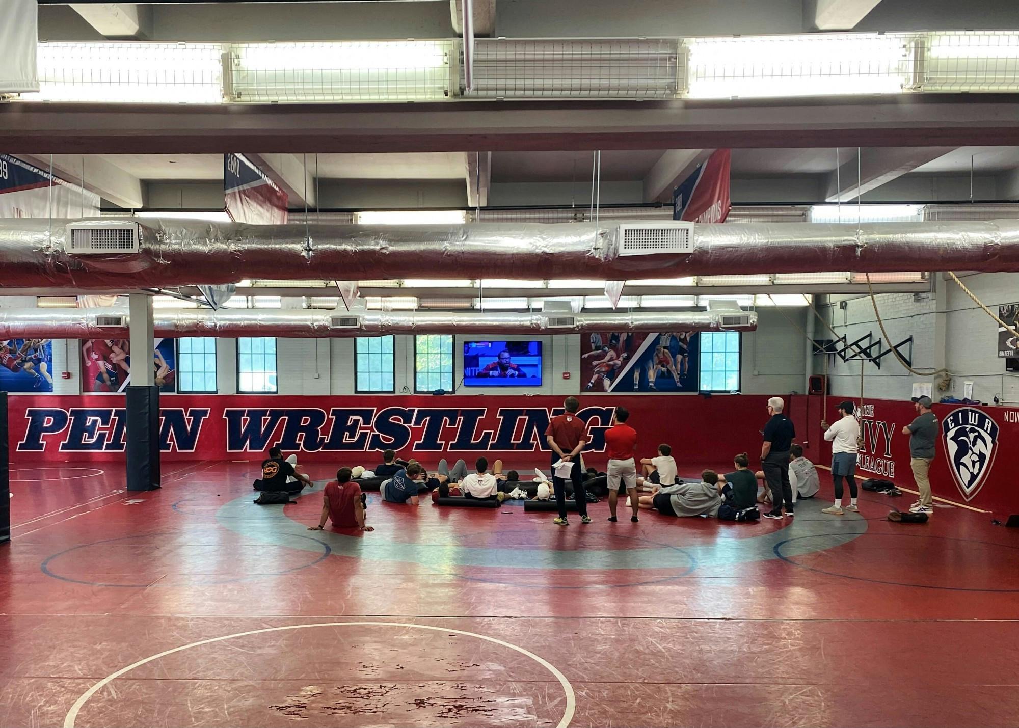 20220917 Penn wrestling for Jordan Burroughs