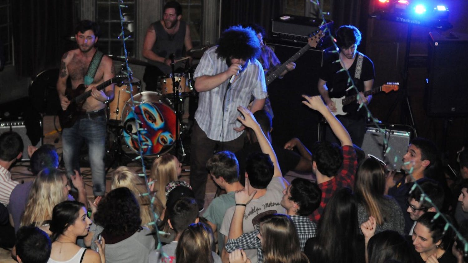 Ripe, a funk and pop fusion band from Boston, performed as part of a Fiji philanthropy event on Friday night that raised over $1,000 for the American Foundation for Suicide Prevention. 