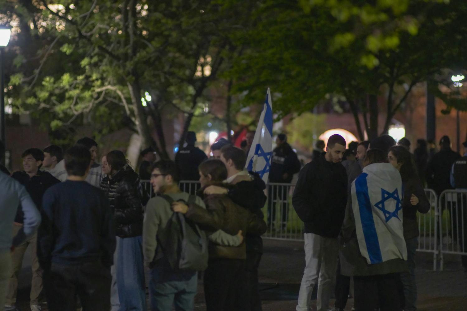 04-26-24 Counterprotestors 3 (Abhiram Juvvadi).jpg