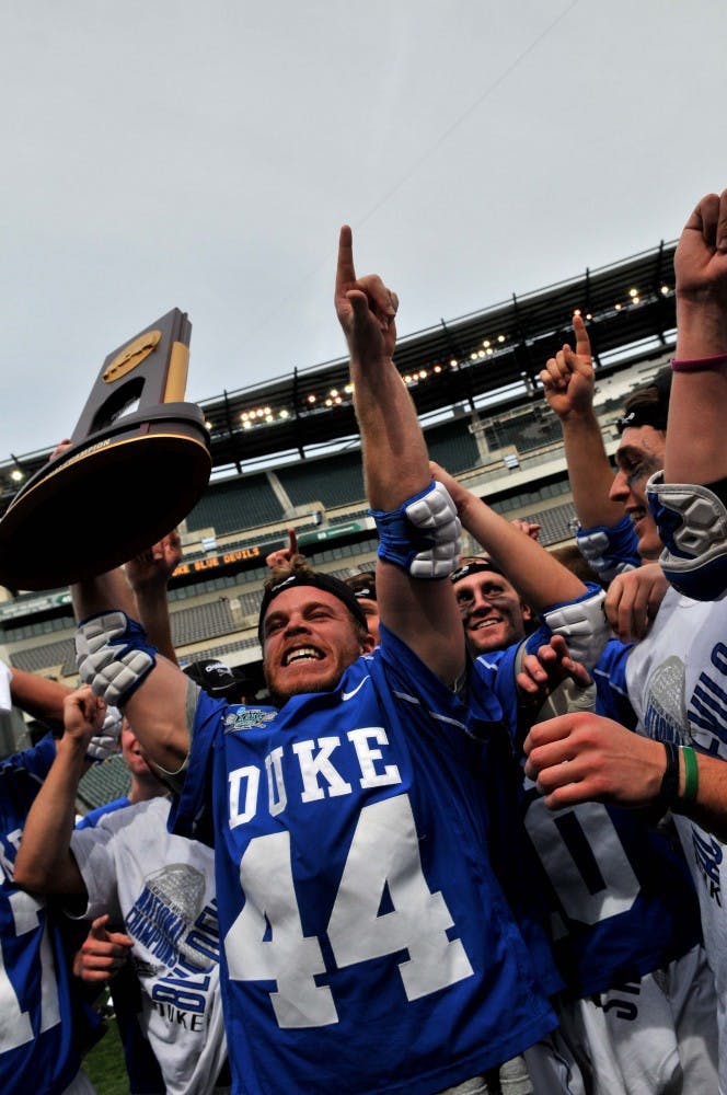 Men's final game between Duke and Syracuse at the National Lacrosse Championships