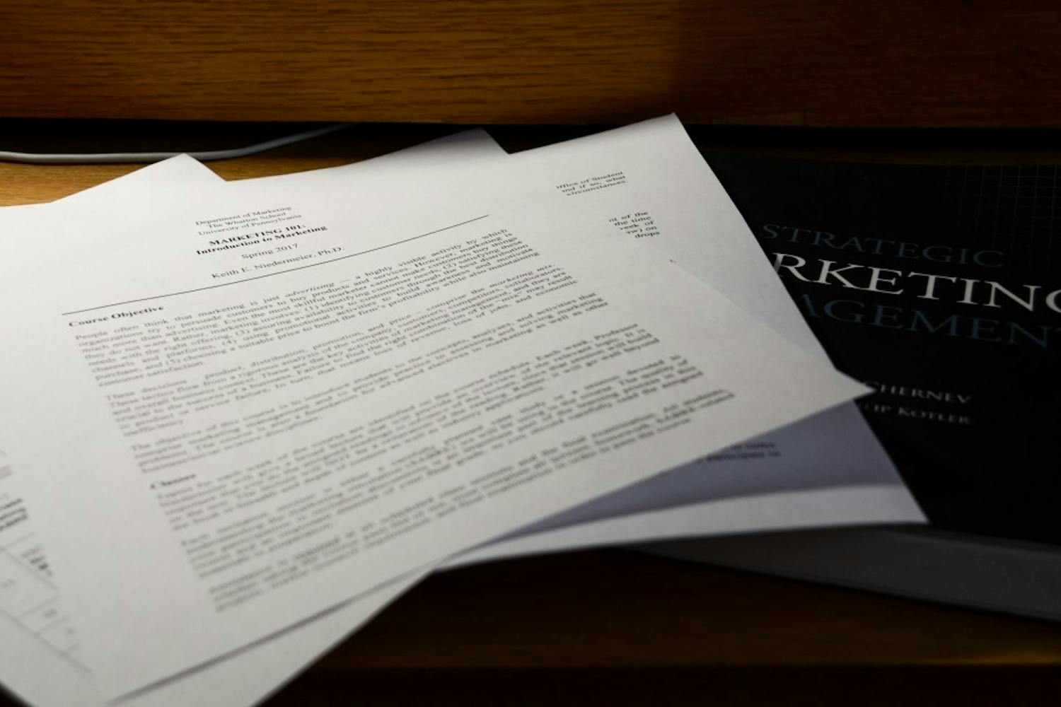 Some Penn students feel that mental health-related language could be a welcome additon to course syllabi.