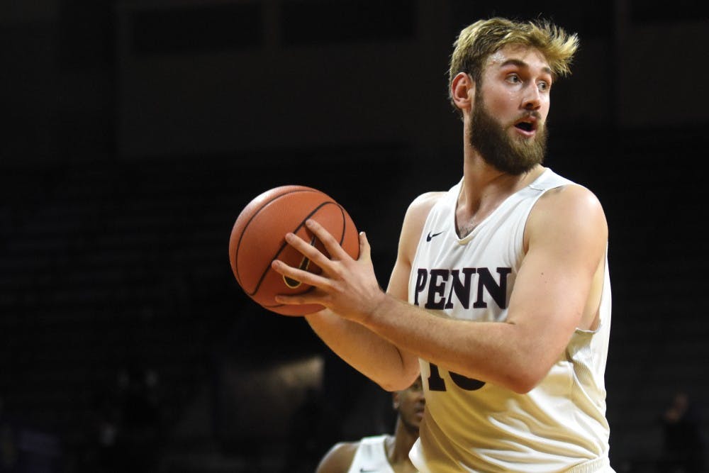 Senior center Darien Nelson-Henry left Friday's game due to an ankle injury suffered in practice on Monday. If he's unable to go against Brown on Saturday, the Red and Blue will have their work cut out for them guarding two-time Ivy League Defensive Player of the Year Cedric Kuakumensah.