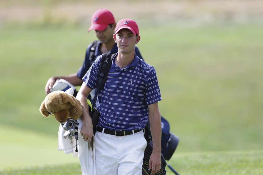 150912 University of Pennsylvania - Men's Golf at Philadelphia Crickett Club, Militia Hill Course