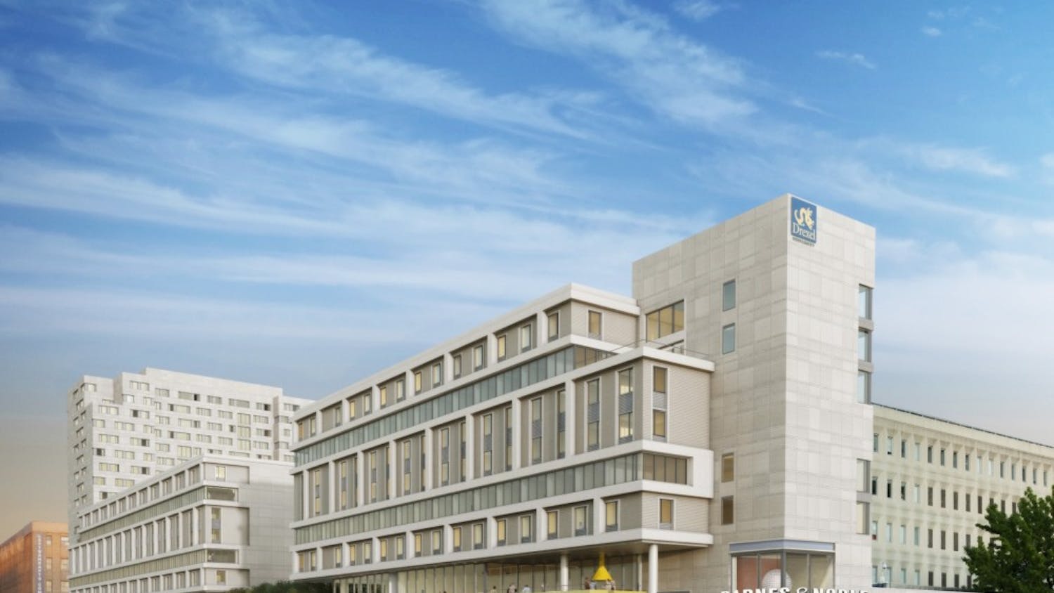 A rendering of the Chestnut Square development 32nd and Chestnut streets.