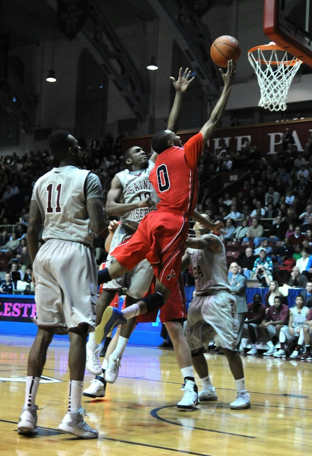 Penn Basketball loss to St. Joseph's at Palestra