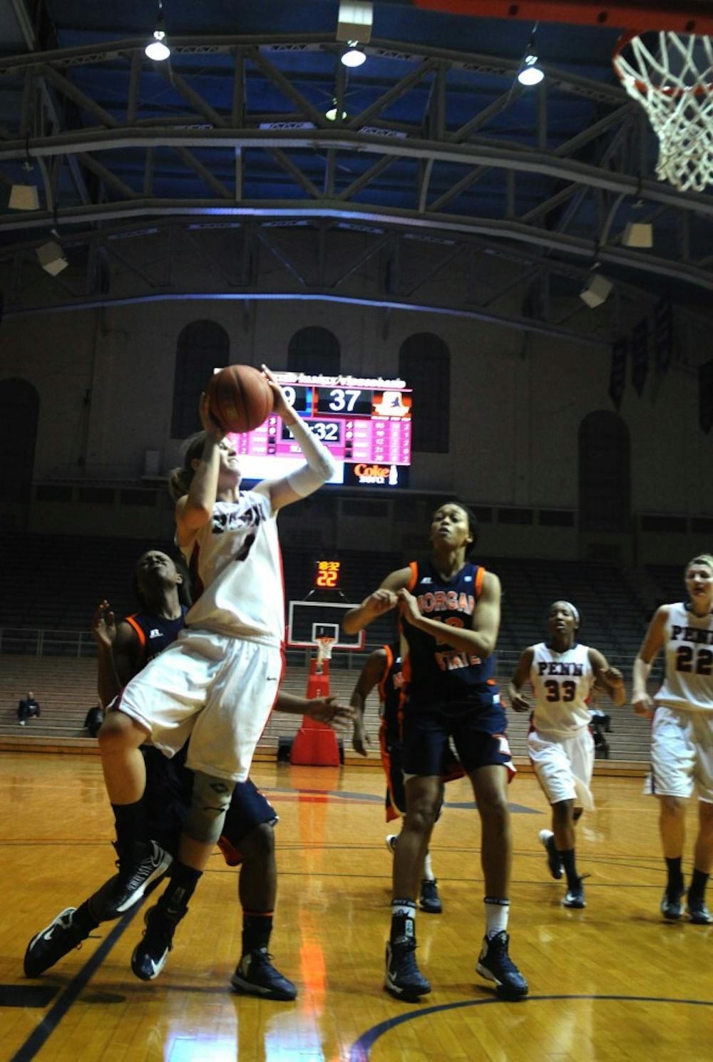 Women Basketball beats Morgan State