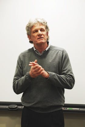 With humor and wit, Kinko's co-founder describes his rise to success