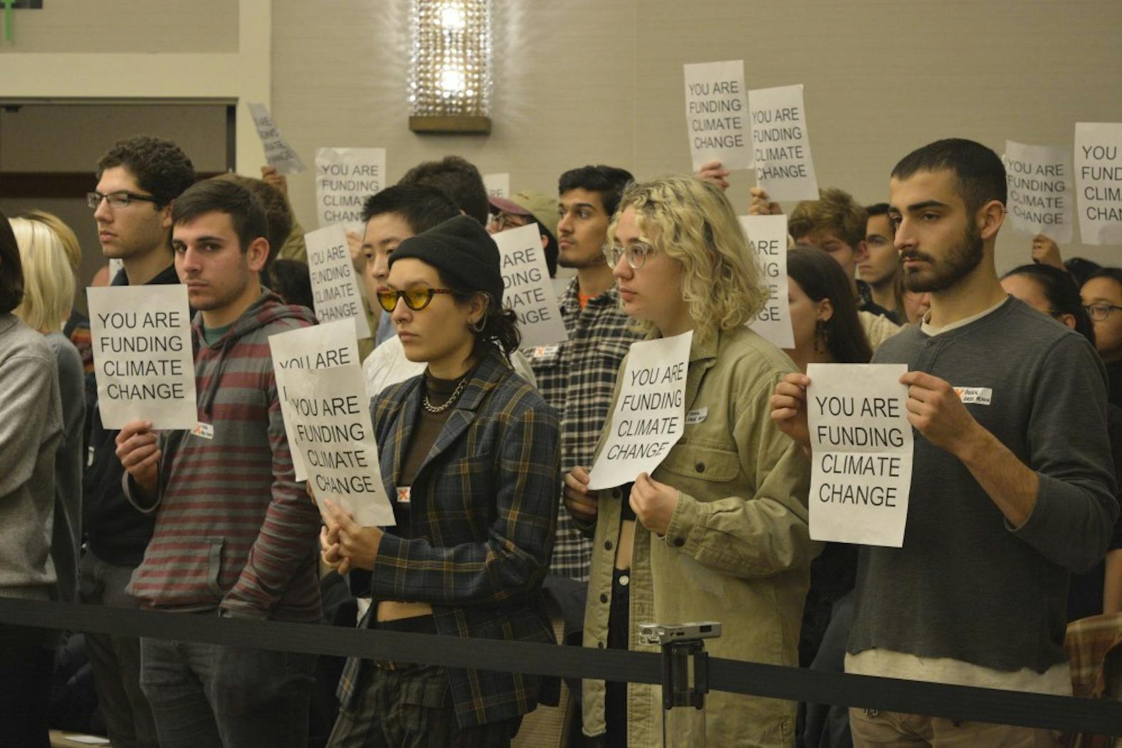 Trustees Meeting Fossil Free Penn