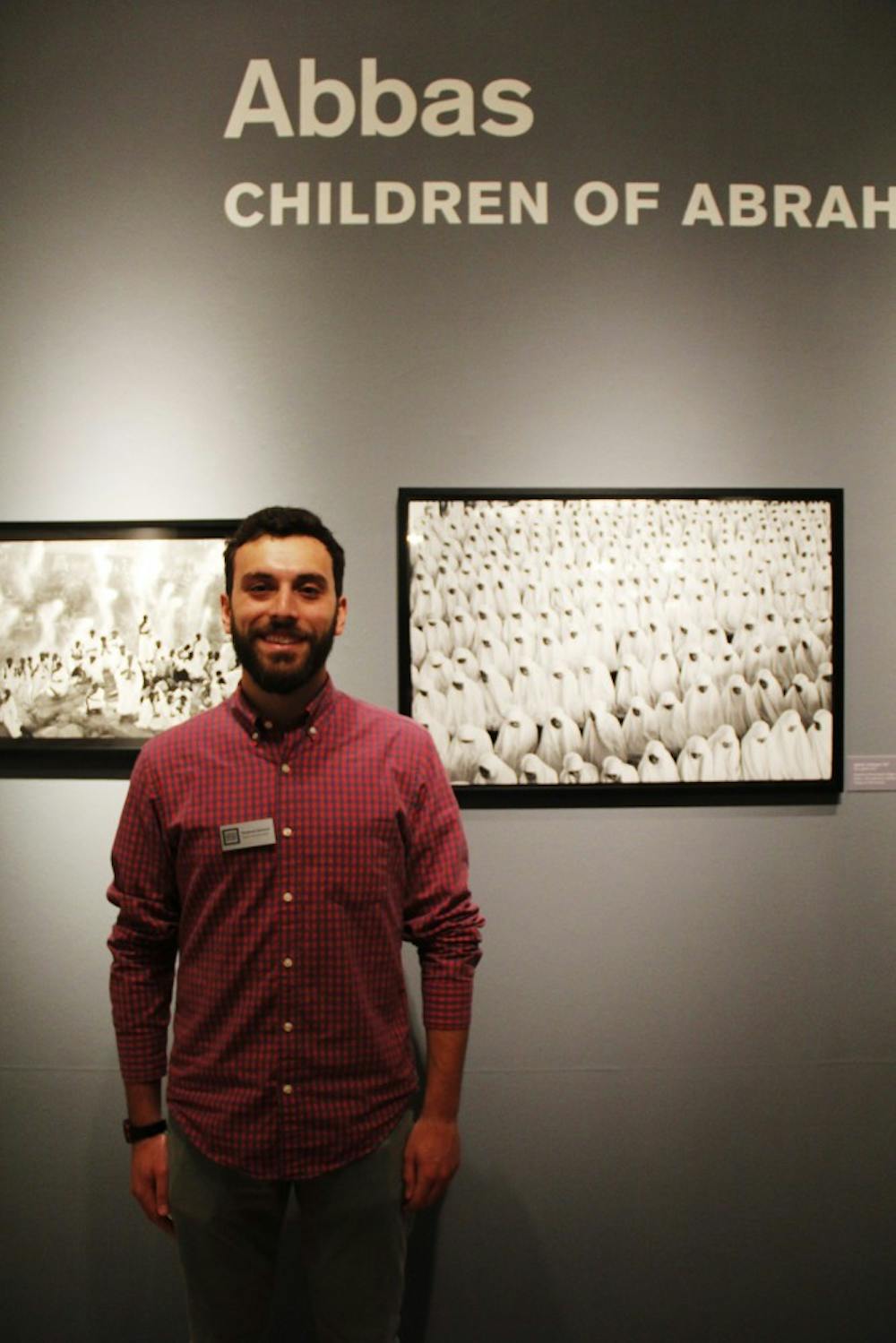 College senior Benjamin Behrend, the chairman of the Student Advisory Board for the Arthur Ross Gallery. Friday's Spring Art Party, taking place in the Arthur Ross Gallery, occurred two days before the current exhibit closes on March 20. Behrend described the party as a sort of 