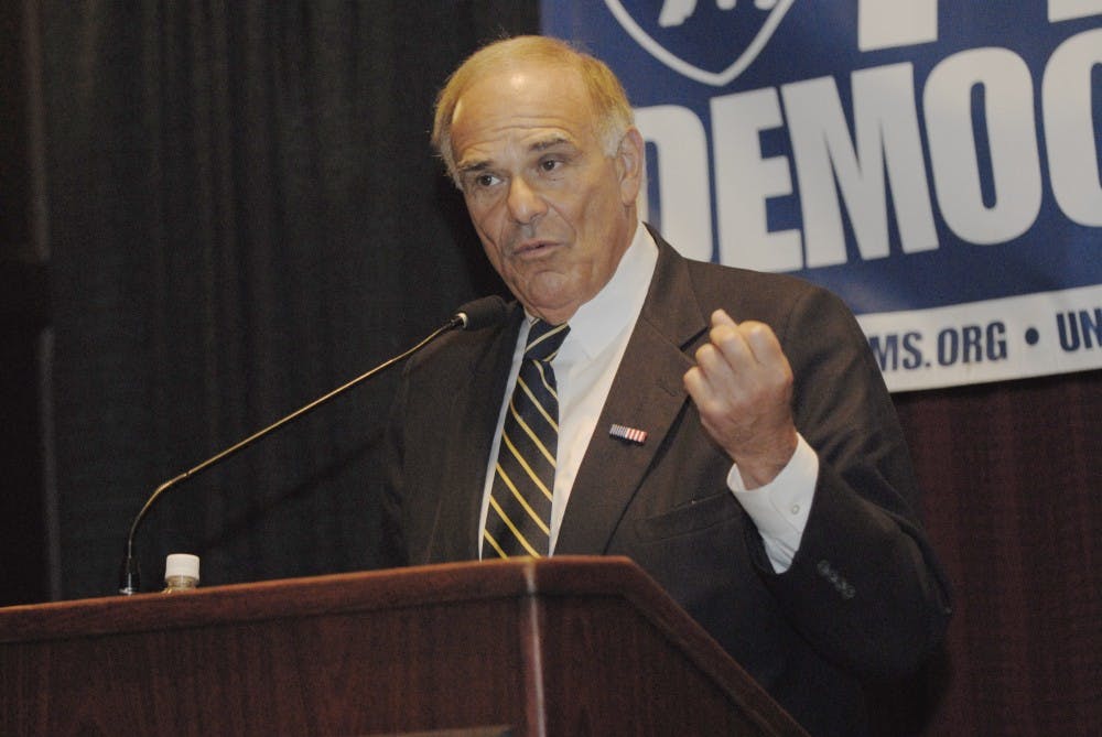 Ed Rendell speaks for the Penn Democrats