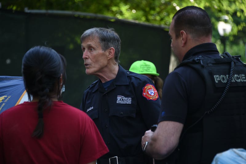 Fire marshal searches Penn&#39;s pro-Palestinian encampment for fire hazards, alcohol, drugs