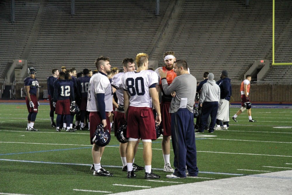 Photo feature: Penn football cuts hair for good luck