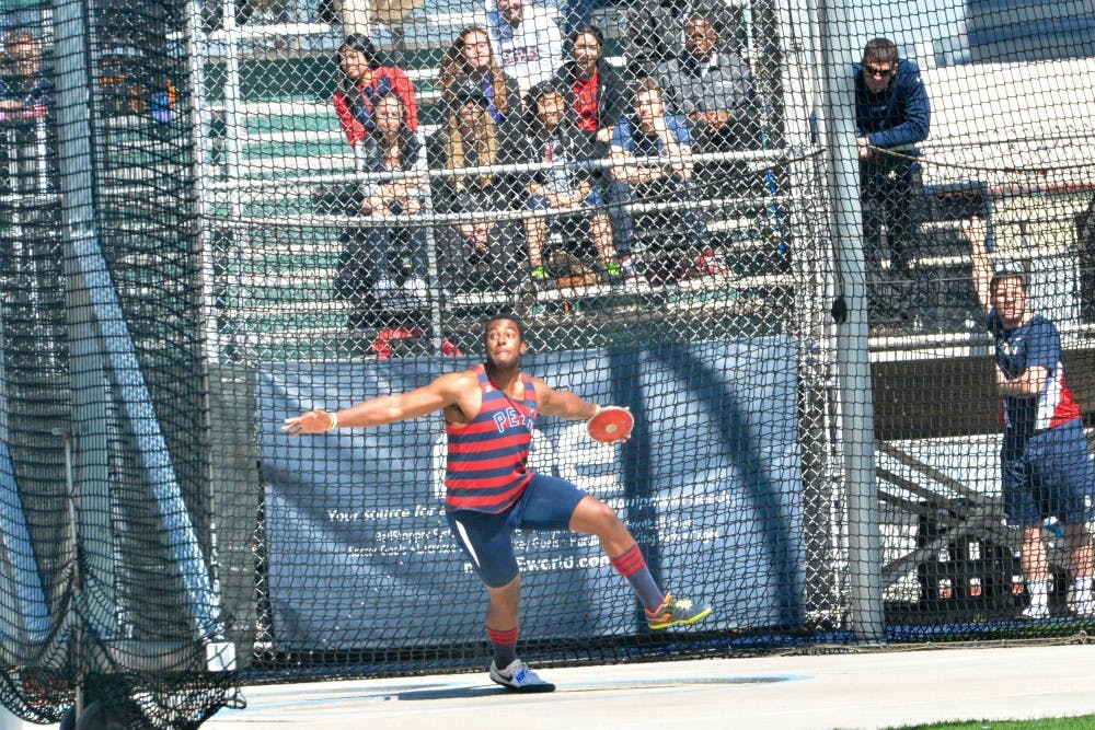 With a throw of 52.33 m, junior Noah Kennedy-White placed second in the discus event on Saturday.