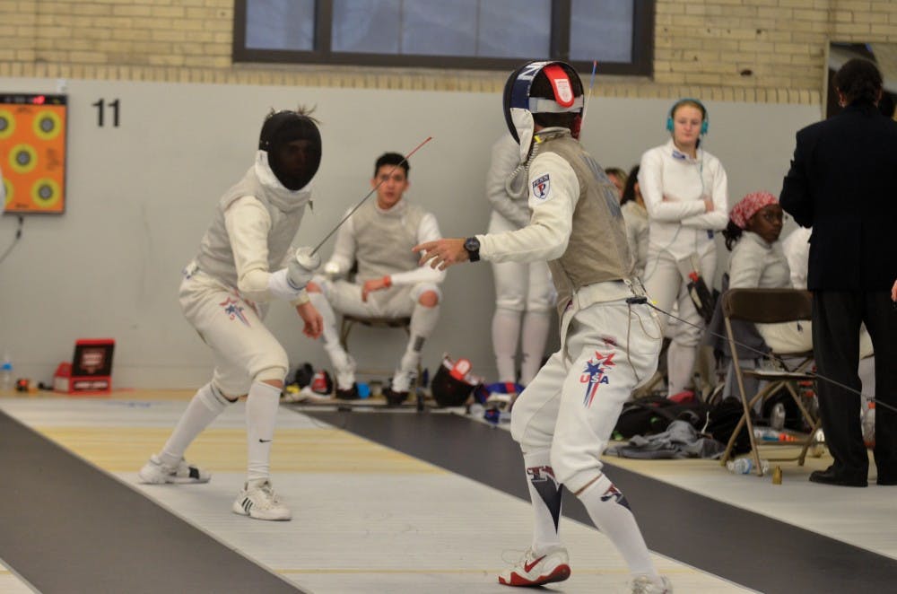 Sophomore John Vaiani will lead Penn men's fencing in the Ivy League Championships this weekend, where the Quakers will compete against the best programs in the country. 