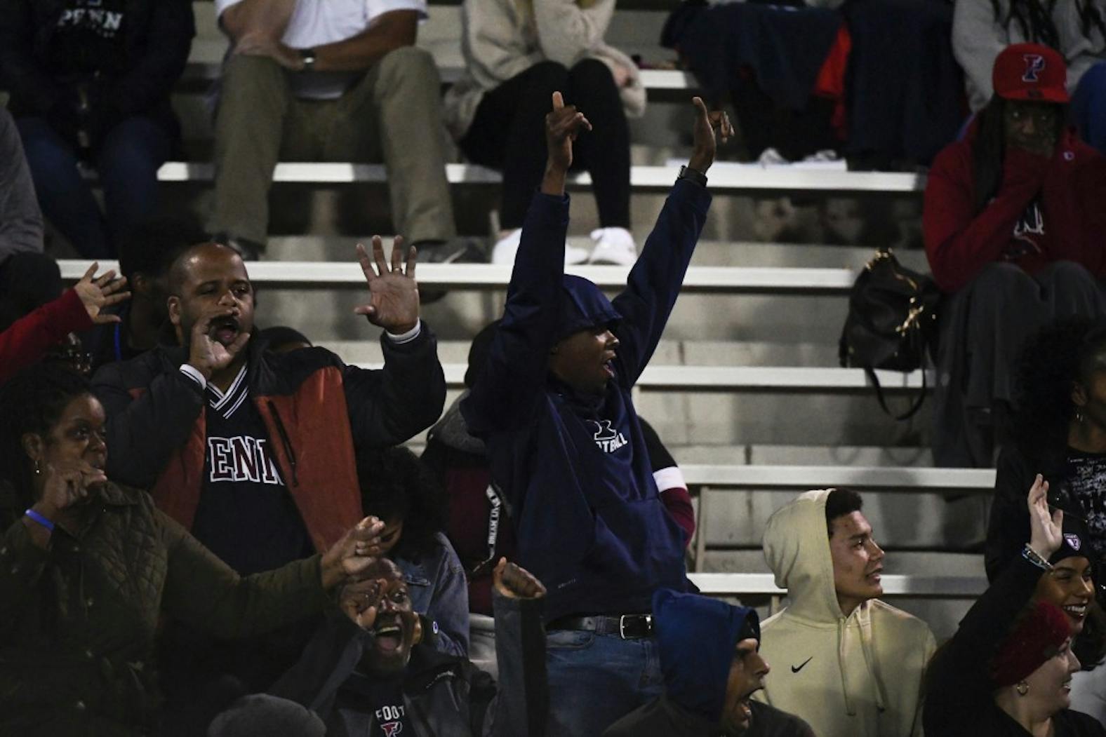 Football vs Dartmouth Fans Celebrating.jpg