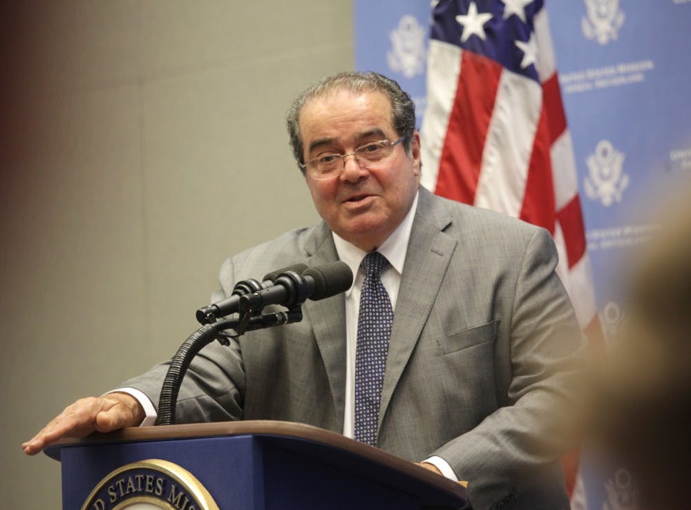 Supreme Court Justice Antonin Scalia was the intellectual anchor of the court's conservative wing&nbsp;|&nbsp;Photo by&nbsp;Eric Bridiers/United States Mission Geneva