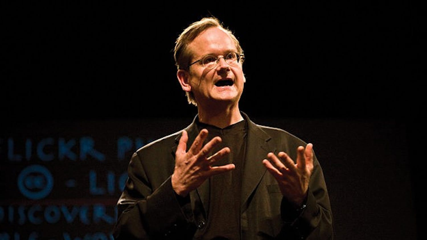Penn alumnus Lawrence Lessig has suspended his campaign for the Democratic nomination following a change in the debate rules. | Courtesy of Wikimedia Commons