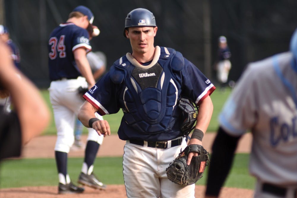 Penn lost to Columbia's baseball team on Sunday 8-6 splitting the series and forcing a play off game