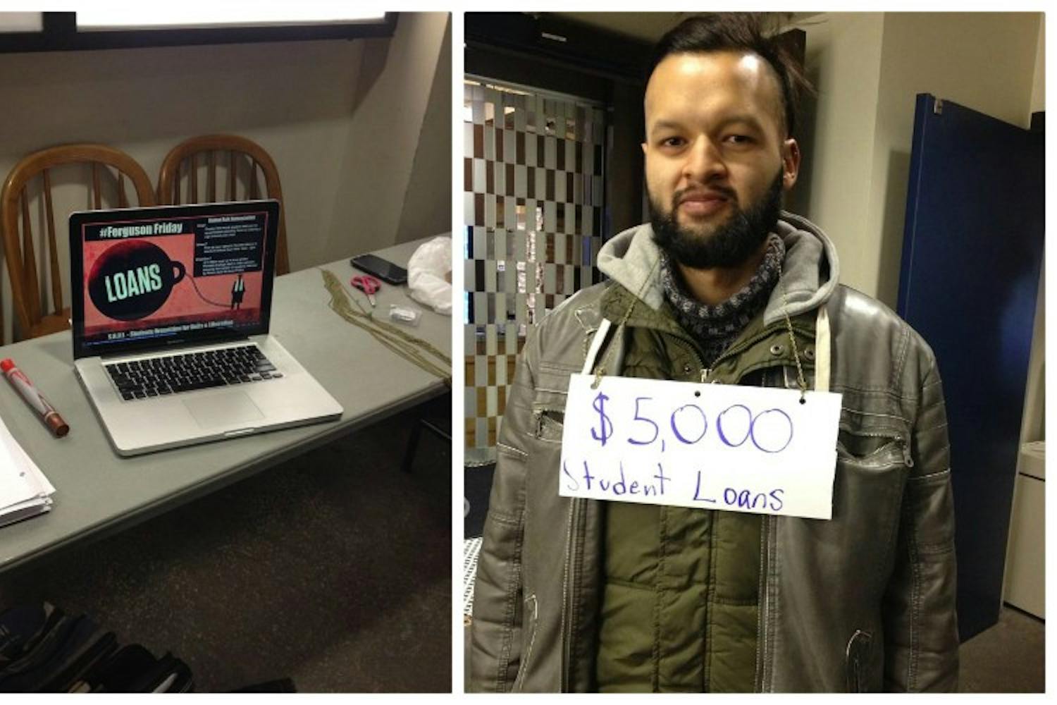 SOUL hosted its Student Debt Demonstration in Houston Hall this past Friday.