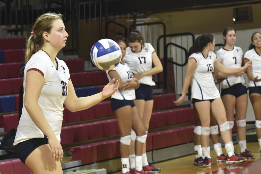 Junior captain and setter Sydney Morton put the Ivy League on notice this weekend in her MVP performance of Penn volleyball's win against Dartmouth, registering six kills, 38 assists and 12 digs.