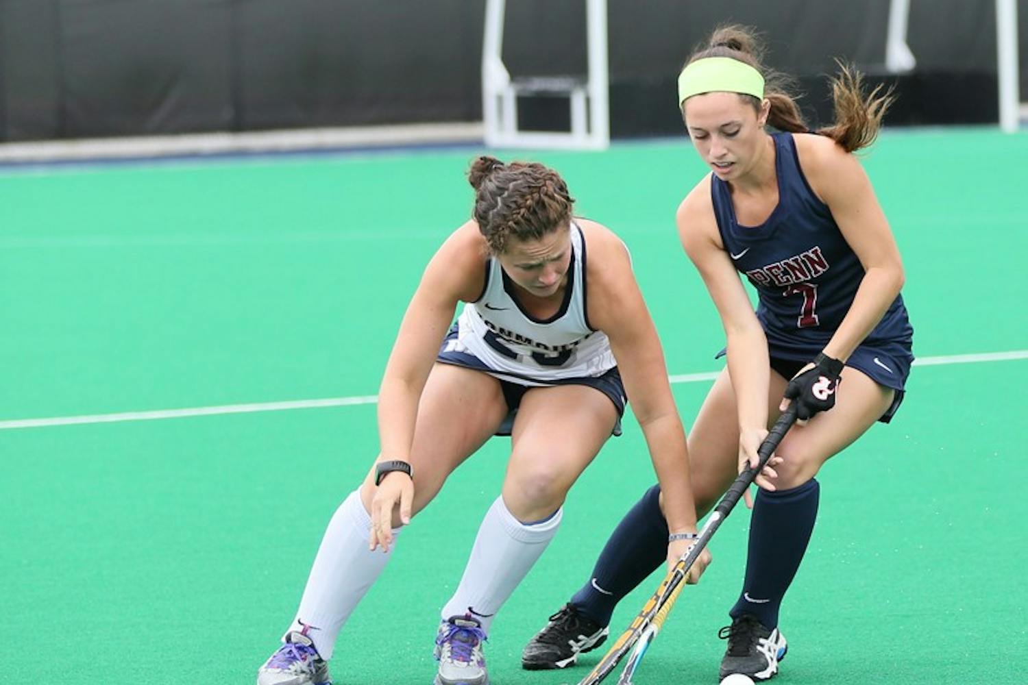 Women's Field Hockey v Monmouth. I think it was a 2-4 loss.