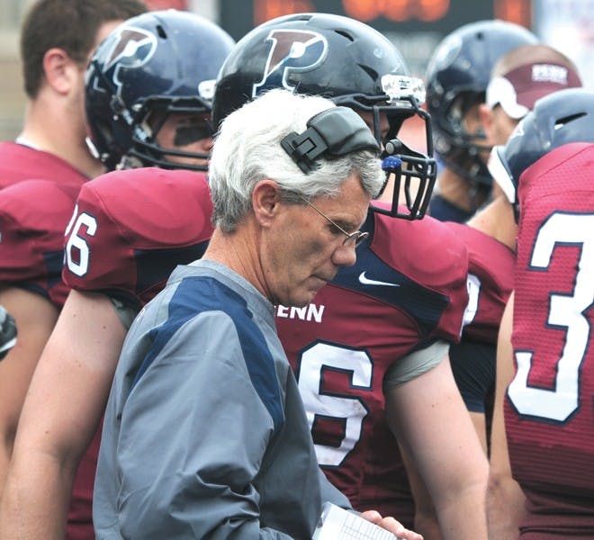 Football defeats Brown in the homecoming game, 20-17, in the last two minutes with a field goal from Connor Loftus.