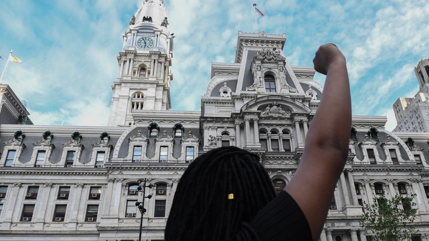 08-26-20 Reform Philly Protest for Jacob Blake Fists Up City Hall Symbolism.jpg