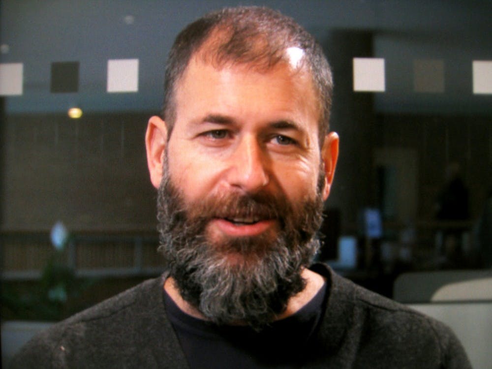 Penn Professor Kenneth Goldsmith teaches the "Wasting Time on the Internet" class at Penn.