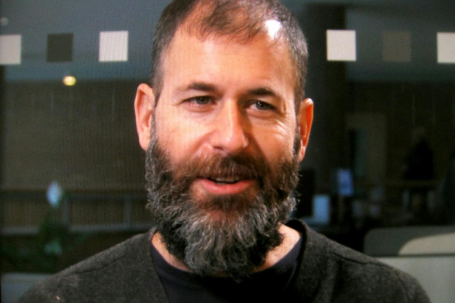 Penn Professor Kenneth Goldsmith teaches the "Wasting Time on the Internet" class at Penn.