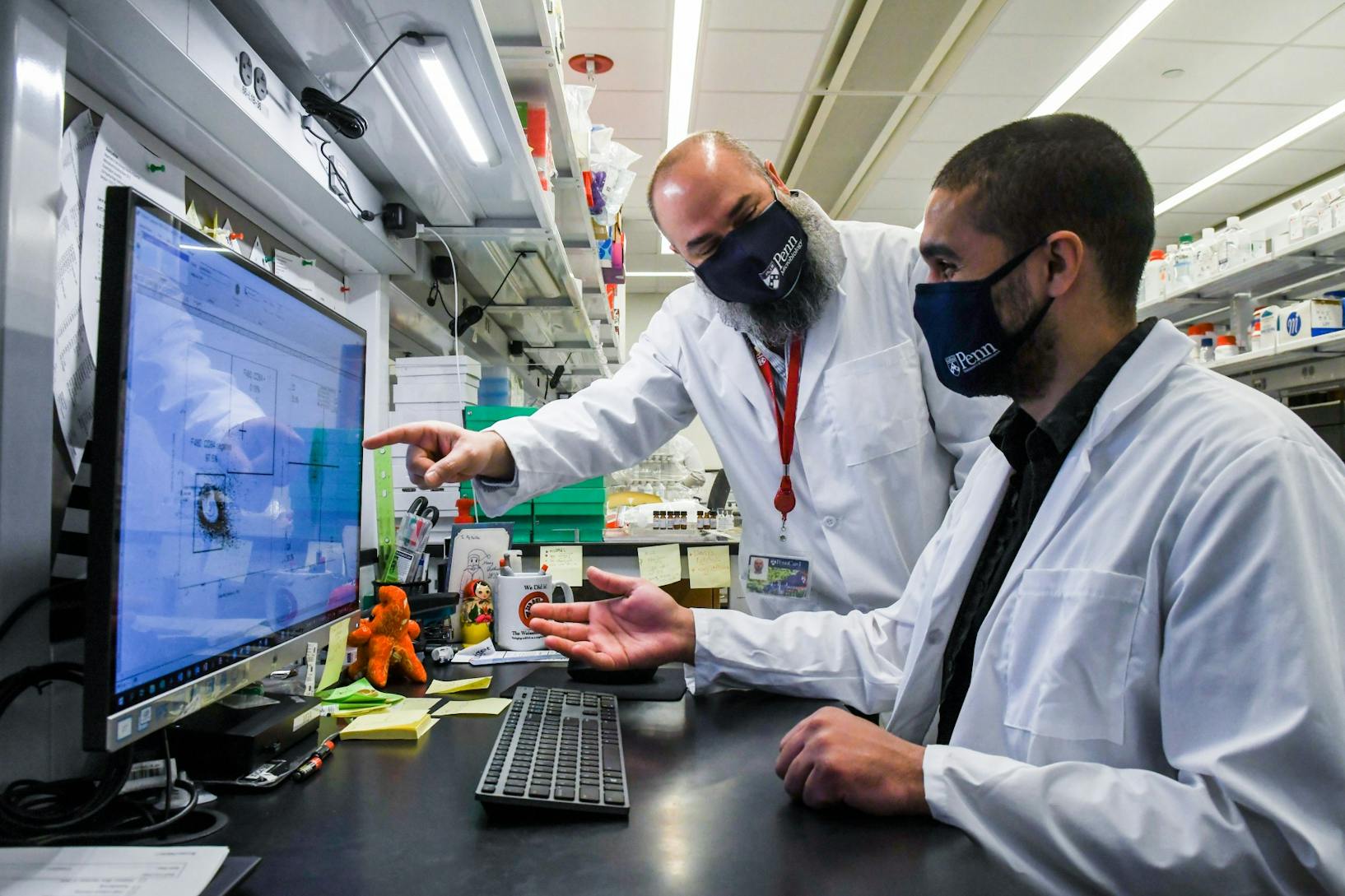 1-22-21 Weissman Laboratory Research Covid-19 Pfizer Biontech Vaccine Basic Science Group Science Researchers