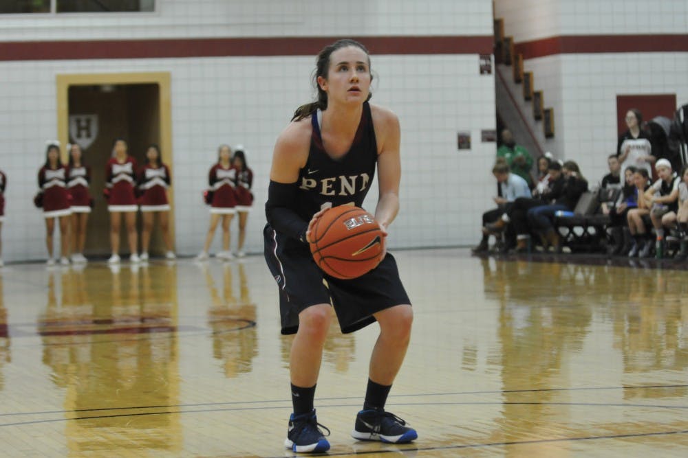 Senior guard Kasey Chambers, after a 16-point performance against Harvard last Friday, will be key if Penn women's basketball can come out on top against second-place Cornell on Saturday.