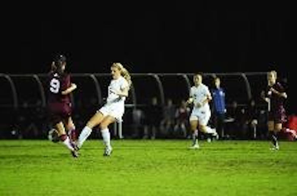 W. Soccer |  'Sandwich game' a Penn win